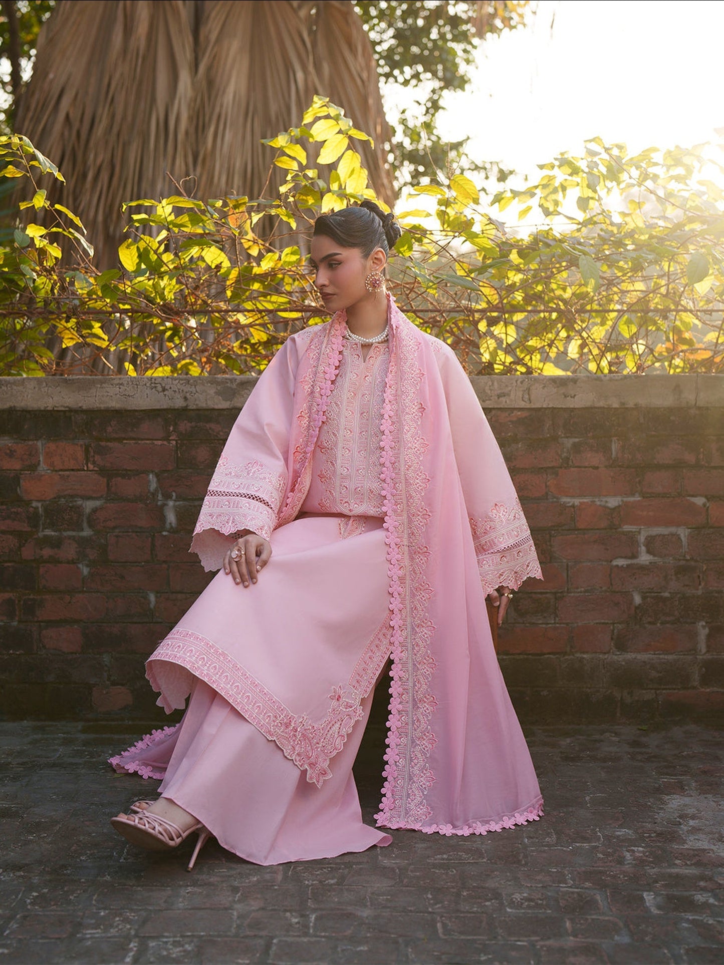 Mahnur Fiona Lawn'26 Embroidered Stitched 3-Piece Suit-F-13