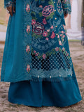 Blue Parishay Dil e Raqsam Lawn'26 Embroidered Unstitched 3-Piece Suit-DR-08