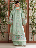 Mint Green Parishay Marbella Summer Lawn‘26 Embroidered Unstitched 3-Piece Suit-MB-06