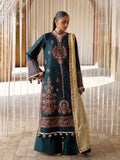 Blue Hussain Rehar Zan SS'26 Lawn Embroidered Unstitched 3-Piece Suit-Cinko