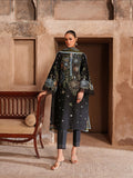 Black Binilyas Suroor Lawn'26 Embroidered Unstitched 3-Piece Suit-244-A