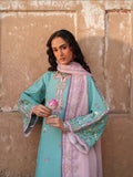 Blue Binilyas Suroor Lawn'26 Embroidered Unstitched 3-Piece Suit-247-A