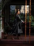 Black Mahnur Satrangi Lawn'26 Embroidered Stitched 3-Piece Suit-ST-01