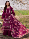 Magenta Parishay Dil e Raqsam Lawn'26 Embroidered Unstitched 3-Piece Suit-DR-07