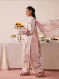 Pastel Pink Mahnur Jahaan Lawn'26 Embroidered Unstitched 3-Piece Suit-MJ-02