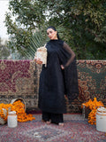 Black Mahnur Satrangi Lawn'26 Embroidered Stitched 3-Piece Suit-ST-12