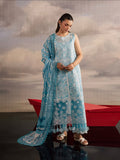 Blue Mahnur Afsana Lawn'26 Embroidered Stitched 3-Piece Suit-AL-02