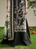 Black Binilyas Jojo Summer'26 Lawn Embroidered Unstitched 3-Piece Suit-762