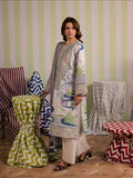 Ivory-Mahnur Afsana Lawn'26 Embroidered Unstitched 3-Piece Suit-AL-07