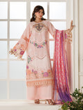 Pink Parishay Marbella Summer Lawn‘26 Embroidered Unstitched 3-Piece Suit-MB-13