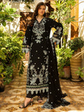 Black-Mahnur Shanaya Lawn Vol.2 Embroidered Stitched 3-Piece Suit-SH-03
