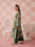 Forest Green Mahnur Jahaan Lawn'26 Embroidered Unstitched 3-Piece Suit-MJ-06