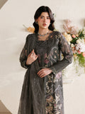 Grey Parishay Marbella Summer Lawn‘26 Embroidered Unstitched 3-Piece Suit-MB-14