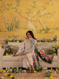 Ivory Mahnur Afsana Lawn'26 Embroidered Unstitched 3-Piece Suit-AL-08
