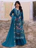 Blue Parishay Dil e Raqsam Lawn'26 Embroidered Unstitched 3-Piece Suit-DR-08