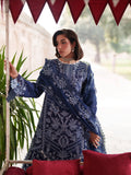 Blue Mahnur  Nilofer Luxury Lawn'26 Embroidered Unstitched 3-Piece Suit-NL-04