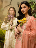 Peach-Mahnur Shanaya Lawn Vol 2 Embroidered Stitched 3-Piece Suit-SH-14