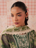 Green Mahnur Jahaan Lawn'26 Embroidered Stitched 3-Piece Suit-MJ-06