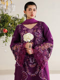 Purple Parishay Marbella Summer Lawn‘26 Embroidered Unstitched 3-Piece Suit-MB-07