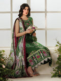Green Parishay Marbella Summer Lawn‘26 Embroidered Unstitched 3-Piece Suit-MB-04
