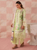 Pistachio Mahnur Afsana Lawn'26 Embroidered Unstitched 3-Piece Suit-AL-01