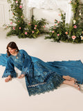 Blue Parishay Marbella Summer Lawn‘26 Embroidered Unstitched 3-Piece Suit-MB-10