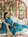 Blue Parishay Marbella Summer Lawn‘26 Embroidered Unstitched 3-Piece Suit-MB-08