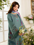 Blue Parishay Marbella Summer Lawn‘26 Embroidered Unstitched 3-Piece Suit-MB-11