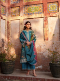 Blue Binilyas Suroor Lawn'26 Embroidered Unstitched 3-Piece Suit-243-B