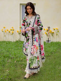 Mahnur Gardenia Khaddar Embroidered Stitched 3-Piece Suit-GR-10