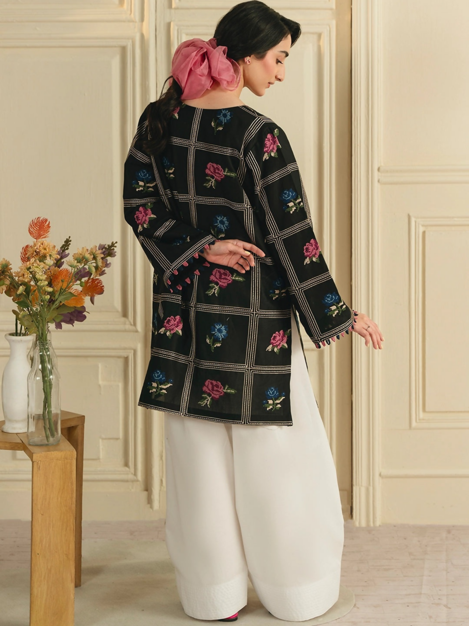 Mannat Clothing Boho Summer'26 Cotton Embroidered Stitched Suit-Veronica
