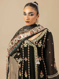 Shurooq Garden Of Dreams Cotton Net Embroidered Stitched 3-Piece Suit-Vittoria