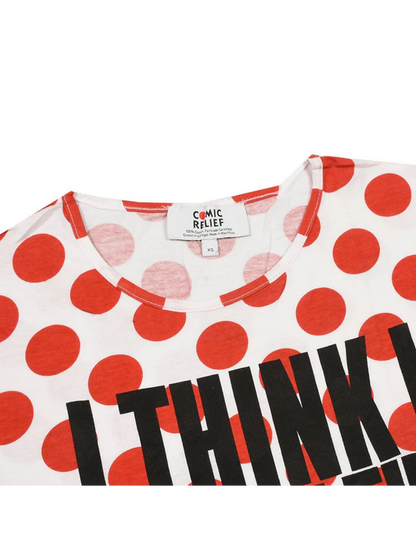 Funky's Printed Women I Think May Be The Voice Crew Neck T-Shirt-10045