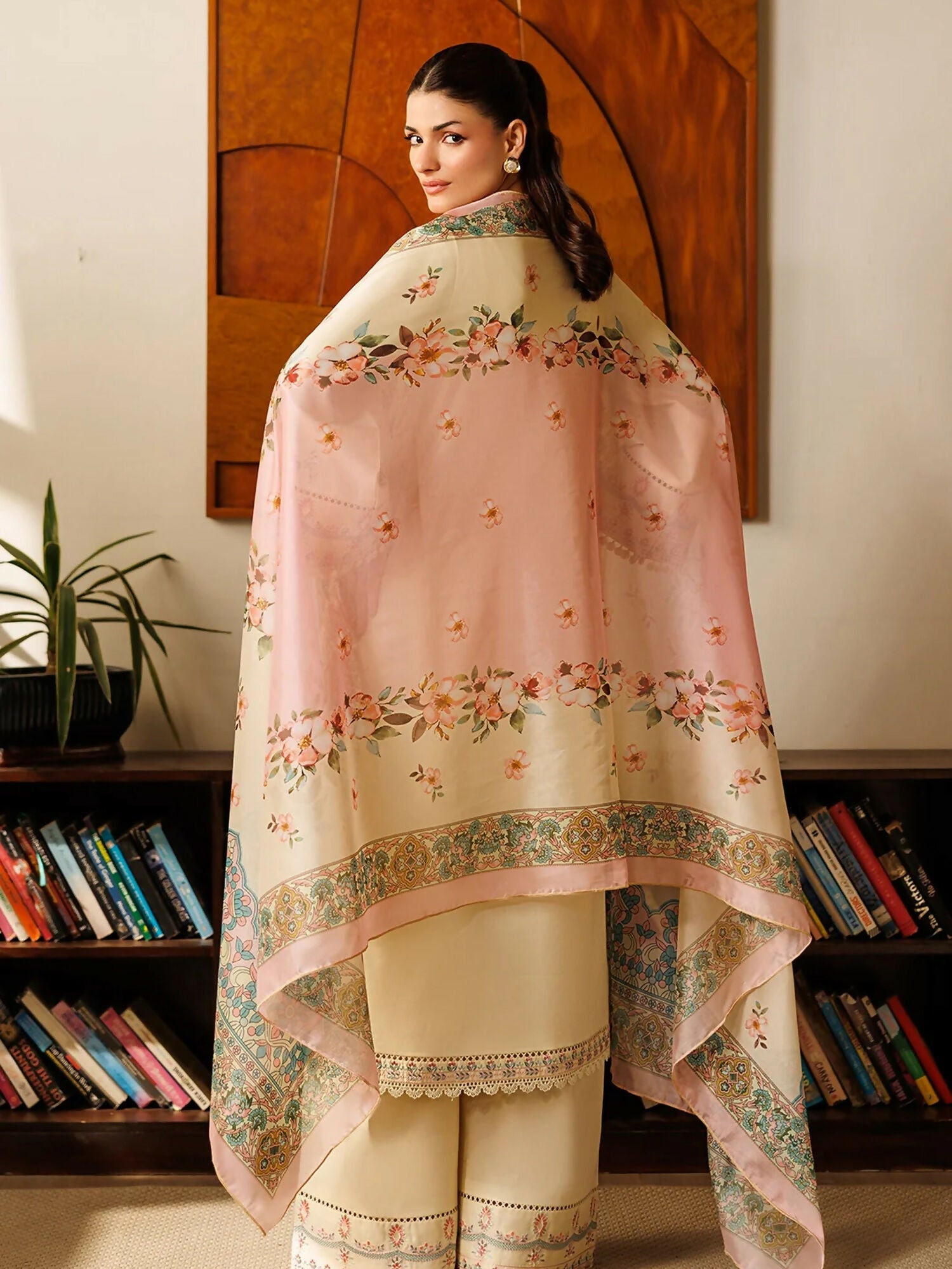Panache Apparel Mistfall Ramadan Edit Cotton Embroidered Stitched Suit-Ardan