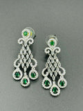 H&A Jewellery One Carat Silver Rhodium Plated Earrings