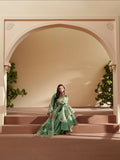 Binilyas Mashriq Luxury Lawn'26 Embroidered Unstitched 3-Piece Suit-D-117-A