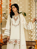 Panache Apparel Noore Eid Edit Sheesha Silk Embroidered Stitched Suit-Farasha