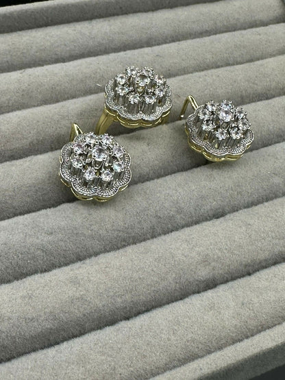 H&A Jewellery Earrings and Ring Set