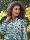 MH Cloth House Poly Lawn Printed Co-Ord Set-Tabeer