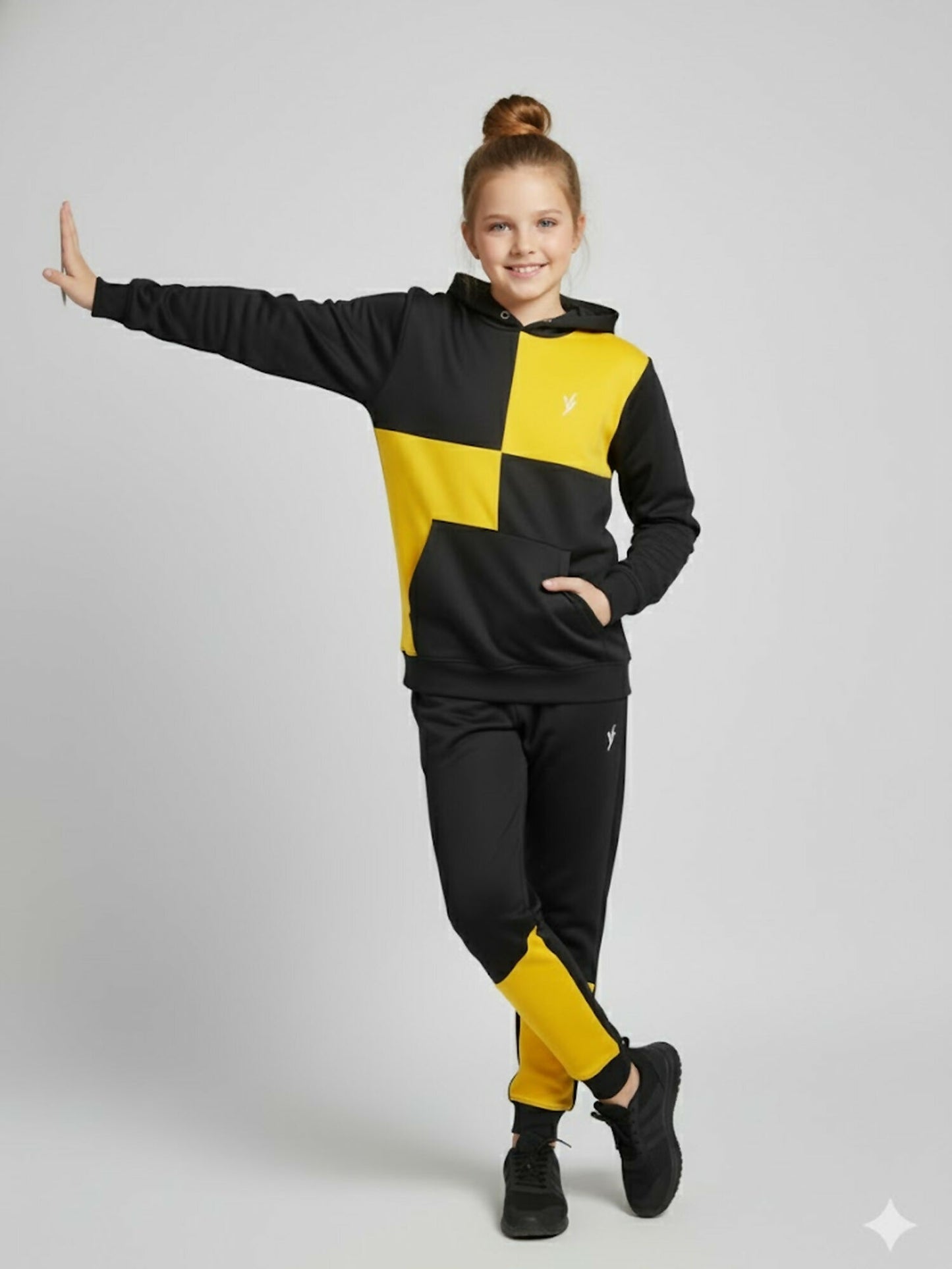 Tashu Polyester Fleece Tracksuit-TT111
