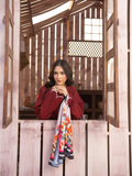 Panache Apparel Winter Core Khaddar Embroidered Stitched Suit-Kindle