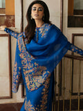 Hussain Rehar Basic Not Basic V Raw Silk Embellished Stitched 3-Piece Suit-Serene