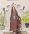 Ruby's Couture ShIreen Raw Silk Embroidered Stitched 3-Piece Suit-Pasbaan