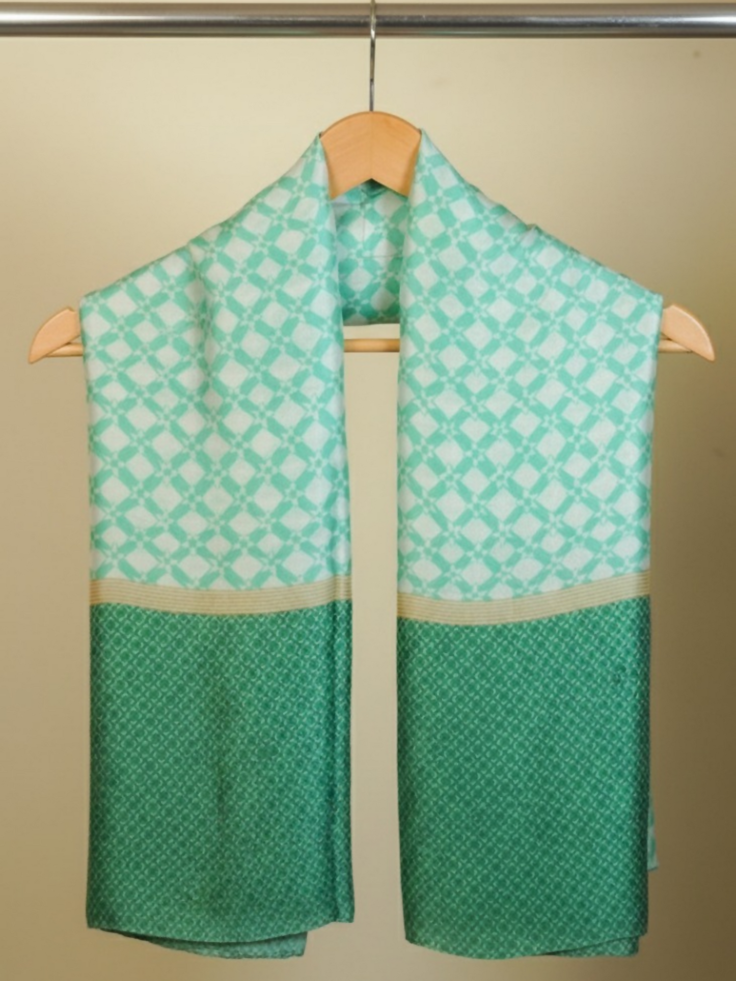 Scarves By Madiha Silk Printed Stole