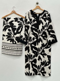 MH Cloth House Poly Lawn Printed Stitched 2-Piece Suit-Mun Baho