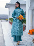 Mahnur Gul Luxury Lawn'26 Embroidered Unstitched 3-Piece Suit-G-009