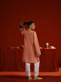 Joolie By Saira Rizwan Lawn Embroidered Stitched 2-Piece Suit-Joolie Peach-JBP25-05