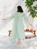 Binilyas Lawn Embroidered Stitched 3-Piece Suit-233 - B