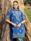 Binilyas Naqsh Naaz Lawn Embroidered Unstitched 3-Piece Suit-2088 - B