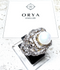 Orya Jewellery Adjustable Crest Ring